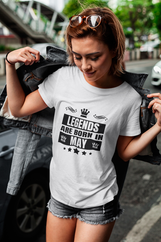 legenda-toukokuu syntymäpäivä t-paita
